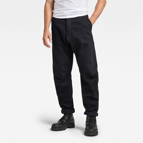 G-star Jeans - Grip 3D Relaxed Tapered Black Slike