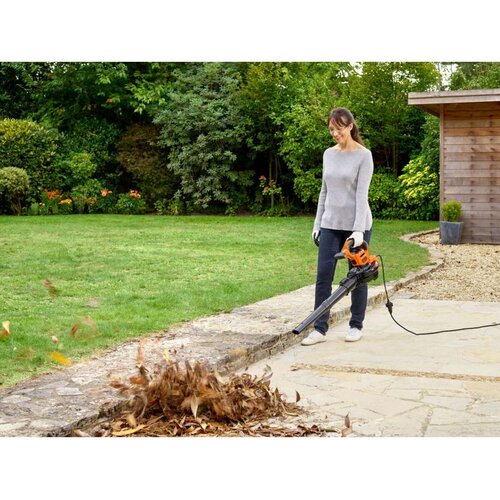  Puhač Black &amp;amp;amp Decker BEBLV300-QS Vrtna drobilica 1 Dijelovi Slike