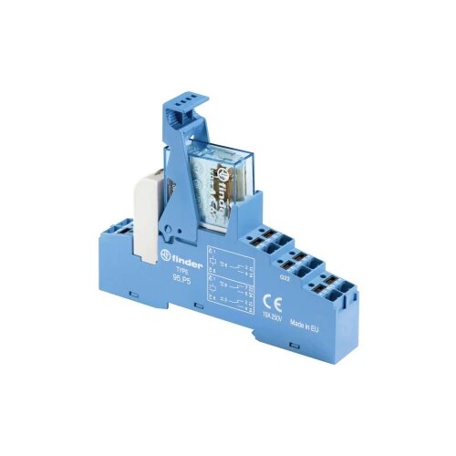 Finder Relejni modul 1 ST 48.P8.7.024.0050 Nazivni napon: 230 V/AC Prebacivanje struje (maks.): 10 A 2 prebacivanje Cijene