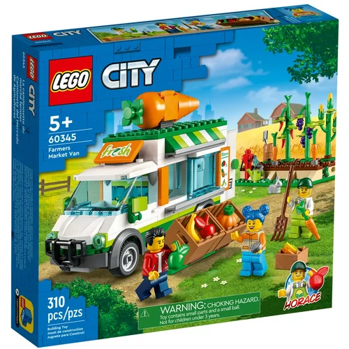 Lego ® city kmetova mobilna tržnica 60345