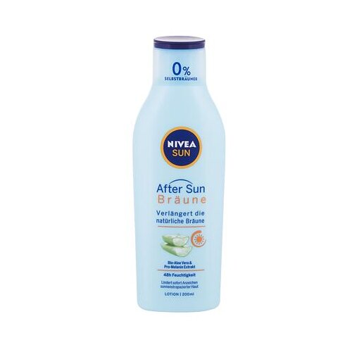 Nivea After Sun Bronze Aloe Vera pomirjujoče mleko po sončenju 200 ml unisex Slike
