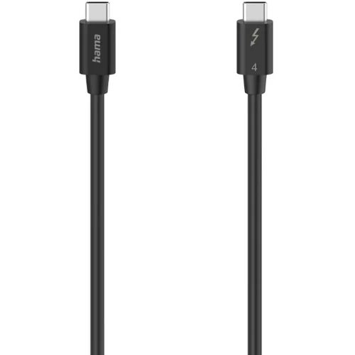 Hama kabel USB-C Thunderbolt 4, 40 Gbit/s, 00200659, 0,80m 0
