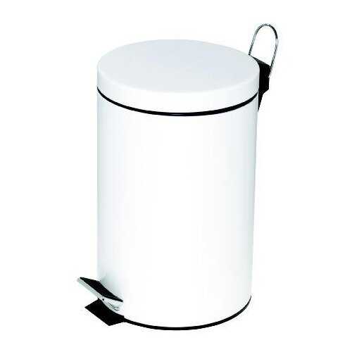 Alco Koš za smeti s pedalom, 12l, bel, (20375577) Cene