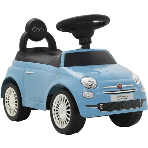 vidaXL Autić Fiat 500 plavi