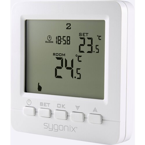 sygonix SY-4500818 sobni termostat podometna tedenski program 1 kos, (20448676) Cene