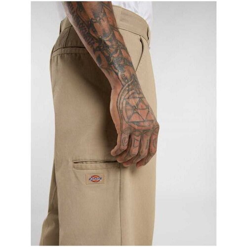 Dickies Lahkotne hlače &amp;amp; Harem hlače 247 loose work pant Bež Slike