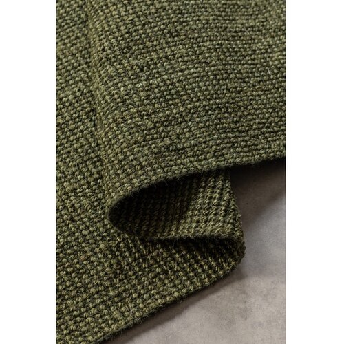 Hanse Home Kaki zelena preproga iz jute 190x280 cm Boucl&amp;eacute; &amp;ndash; Slike