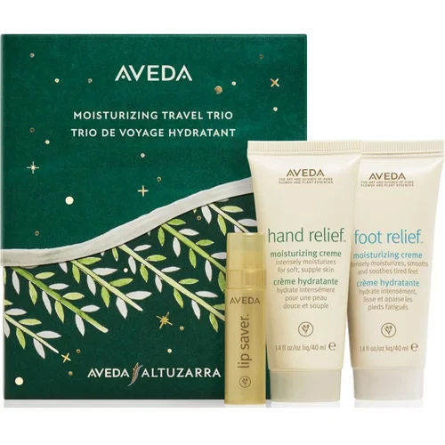 Aveda Holiday Moisturizing Travel Trio poklon set SPF 15 (putno pakiranje)