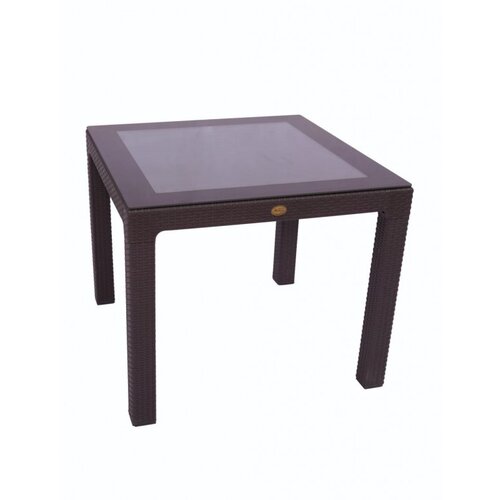  Sto 90x90 sa staklom Braon Cene