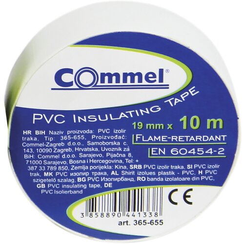 Commel IZOLIR TRAKA BIJELA 10M/19MM Cijene