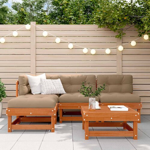  Set lounge namje&scaron;taja za vrt 13 pcs Vo&scaron;tanosmeđa Cijene