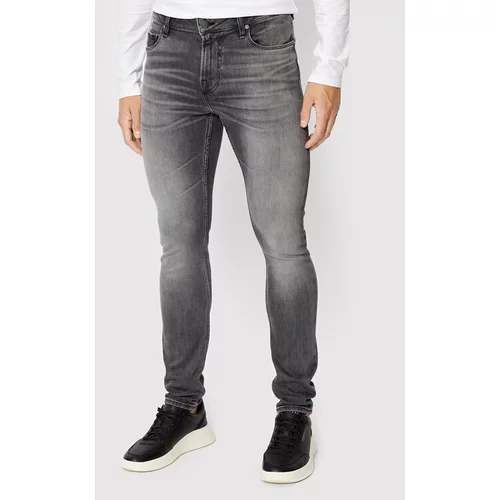 Guess Jeans hlače Chris M2YA27 D4Q52 Siva Super Skinny Fit