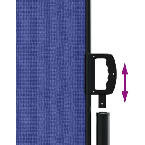 vidaXL Bočna tenda na uvlačenje plava 180x600 cm Cijene