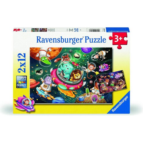 Ravensburger Životinje u svemiru RA12000857-puzzle Cene
