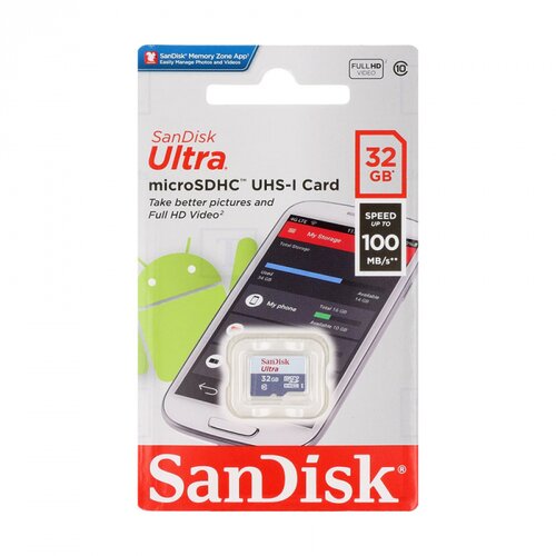  SD SanDisk SDHC 32GB 100MB/s bez adaptera... Cijene