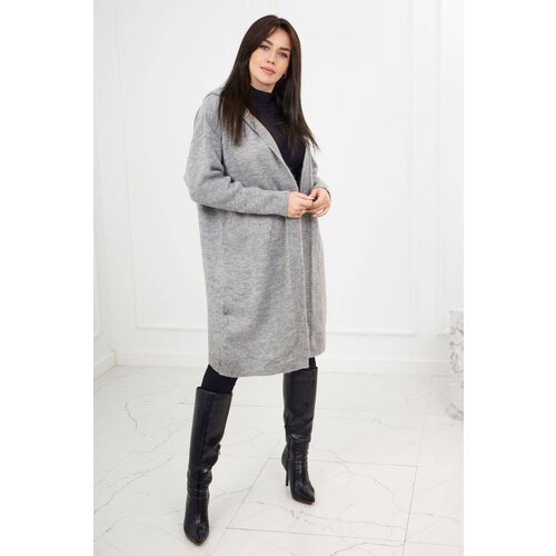 Kesi Hooded sweater in gray Slike