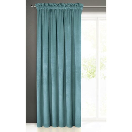  Zavjese u setu Velvet Sea Blue (2 kom) 135x250 Slike