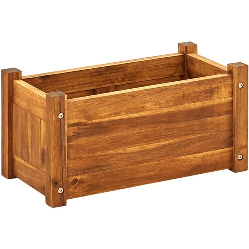vidaXL Visoka greda iz akacijevega lesa 50x25x25 cm Cene
