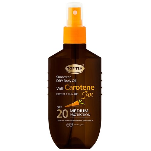 Top Ten suvo ulje za sunčanje na bazi carotena spf 20 150ml Cene