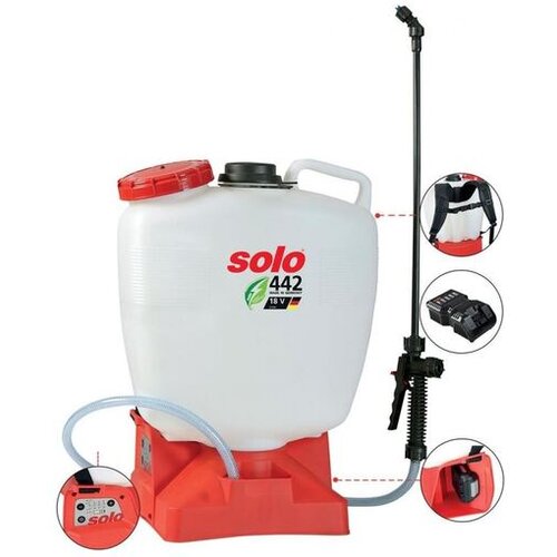 Solo 442 prskalica 18V/2.0Ah/1-4 bar 16L Cijene