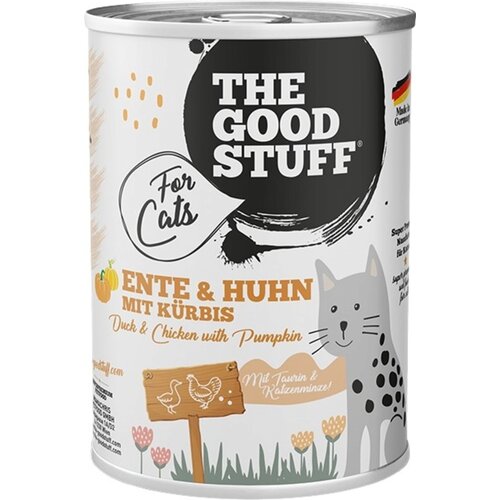 The Goodstuff Mokra mačja hrana - Raca in pi&amp;scaron;čanec z bučo - 400 g Slike