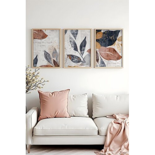 Wallity Uramljena slika Huhu467, 35x50 cm, 3 dijela Cene