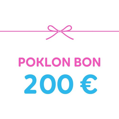  Poklon bon 200 EUR Slike