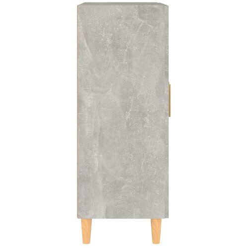  Komoda siva boja betona 69,5x34x90 cm od konstruiranog drva Slike