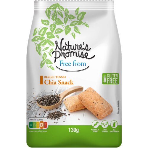 Nature¿s Promise Bezglutenski chia snack NP 130g Cene