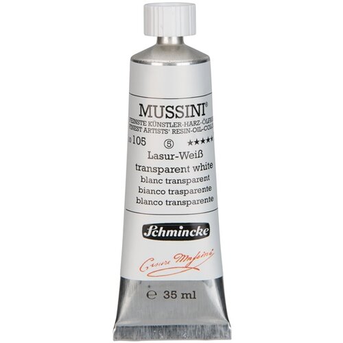 SCHMINCKE Uljane boje Schmincke MUSSINI 35 ml | 105 white transparent Cene