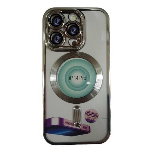 Magsafe maskica Iphone 14 Pro Silver Cene