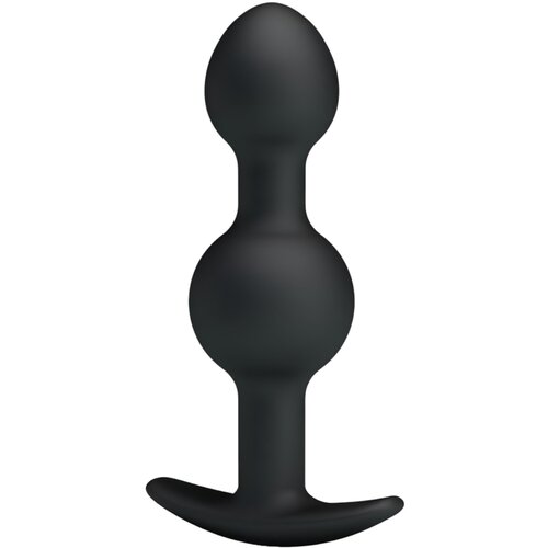 Pretty Love unutarnji kuglični analni dildo (crni) Slike