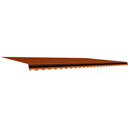 vidaXL Platno za tendo oranžno in rjavo 600x300 cm, (20610038) Cene