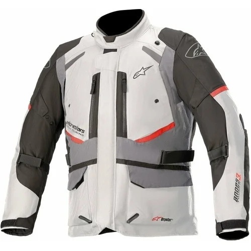 Alpinestars Andes V3 Drystar Jacket Ice Gray/Dark Gray 2XL Tekstilna jakna