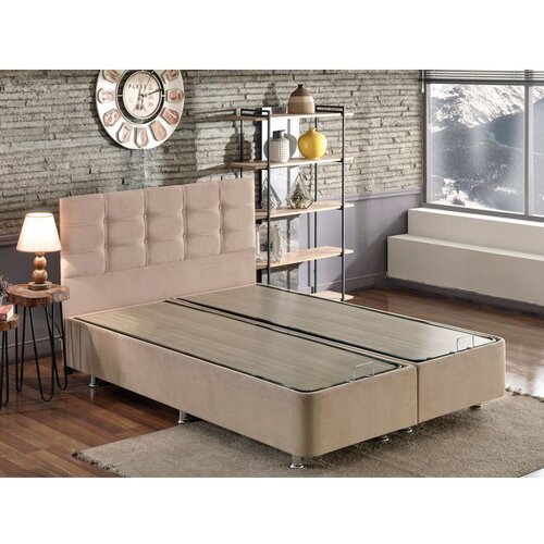 Hanah home Bračni krevet s prostorom za odlaganje Polo 160x38x200cm Crni Cijene