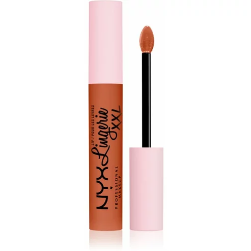 NYX Professional Makeup Lip Lingerie XXL tekoča šminka z mat učinkom odtenek 26 Gettin Caliente 4 ml