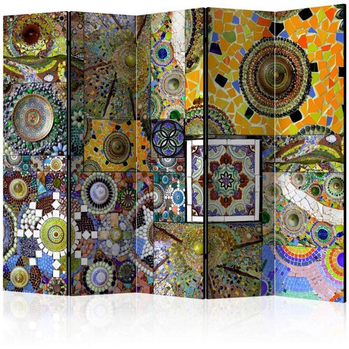  Paravan u 5 dijelova - Solar Mosaic II [Room Dividers] 225x172 Slike