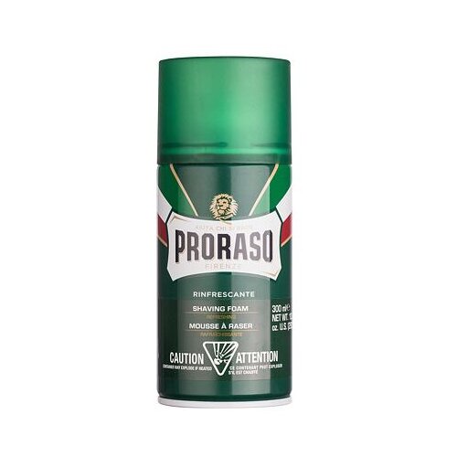 Proraso Green Shaving Foam pena za britje 300 ml po&scaron;kodovana steklenička za mo&scaron;ke Cene
