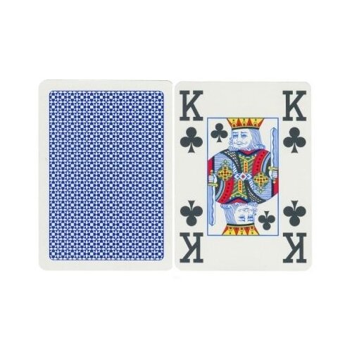 Copag karte za poker 100% plastika 4 jumbo index, plave Cene