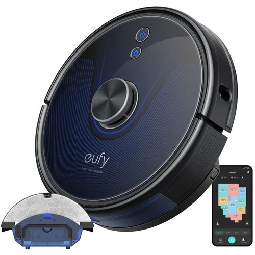 Anker eufy RoboVac L35 Hybrid robotski usisavač i perač podova, 3.200 Pa, iPath laserska navigacija, crni Cijene