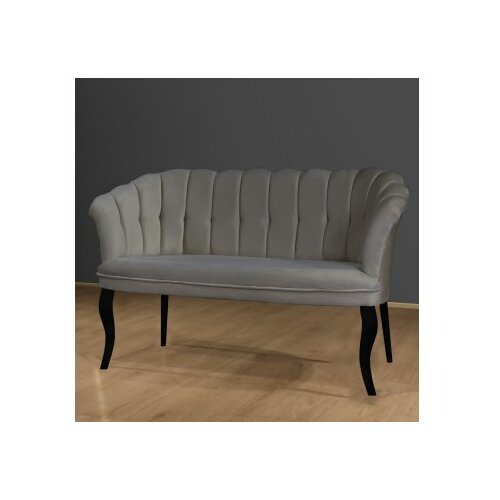 Atelier Del Sofa sofa dvosed daisy black wooden grey Slike