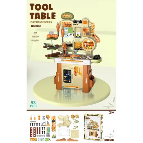 MRX TOYS Merx igračka kolica za alat 53 el Cene