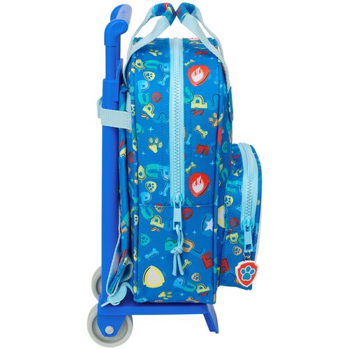  &amp;Scaron;kolski Ruksak s Kotačima The Paw Patrol Pups rule Plava 20 x 28 x 8 cm Slike