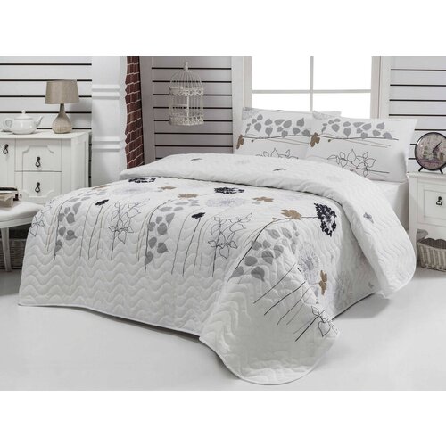 Lessentiel Maison set posteljina i 2 jastučniceatlantis, 200x220 cm, beli Slike