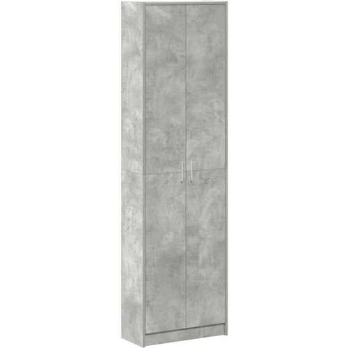  Ormar Sivi Betonski 55x25x189 cm od drvene strukturne ploče Cijene