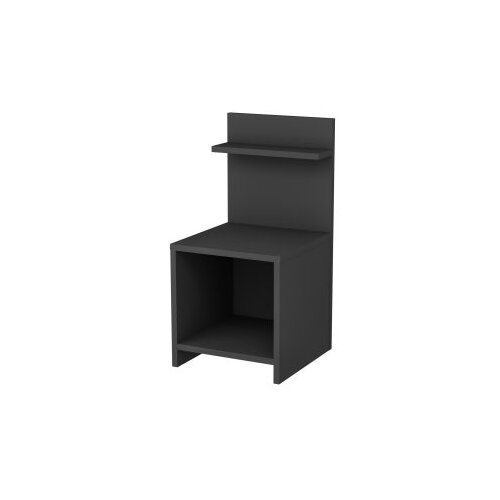 Hanah home Vıdora - anthracite anthracite nightstand Slike