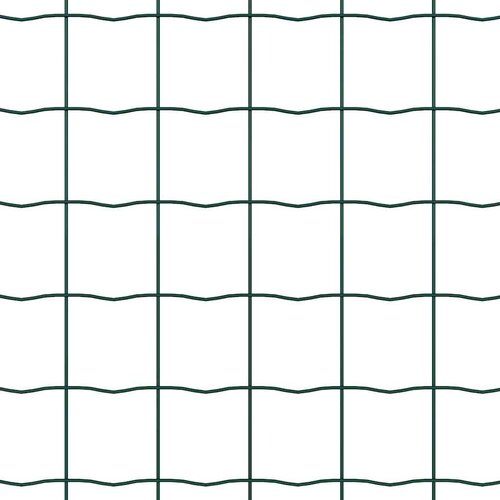Euro ograda Zelena 0,6 x 25 m Željezo prekriveno PVC-om Slike