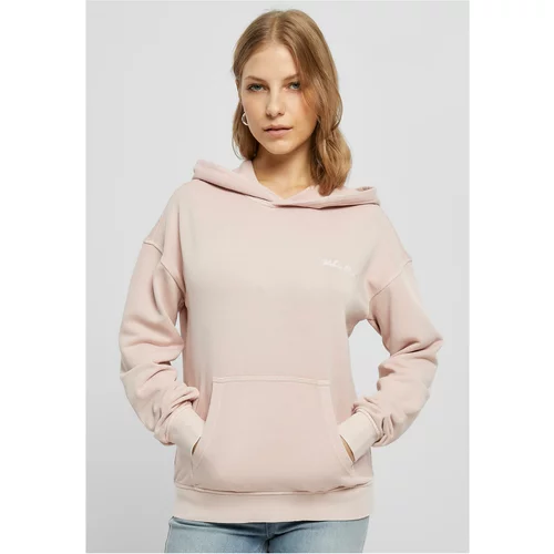 UC Curvy Ladies Small Embroidery Terry Hoody pink