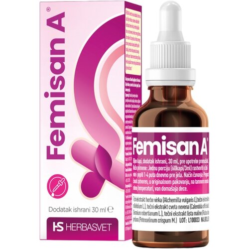 HerbaSvet FemiSan A biljne kapi, 30 ml Slike