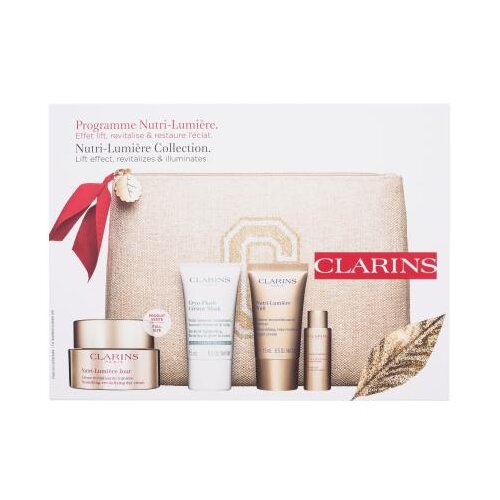 Clarins Nutri-Lumi&amp;egrave;re Collection božični darilni set proti staranju kože Slike